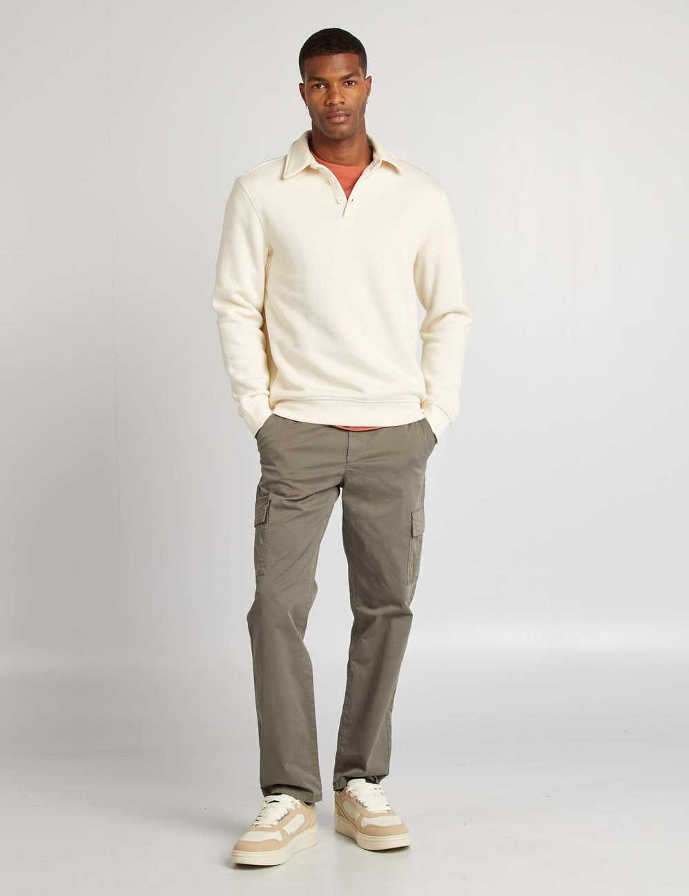 Regular-fit multi-pocket trousers